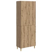 vidaXL Set omar 2 pcs Artisan hrast Inženirski les