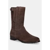 Gležnarji iz semiša Lauren Ralph Lauren Tasha Mid
