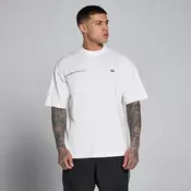 MP Mens Lift Graphic Washed Oversized Cotton T-Shirt - Vintage White - XXXL