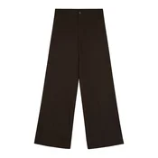 Bershka Hlače rjava / brokat