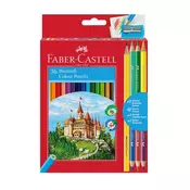 Bojice Faber-Castell šestougaone / set od 36 boja (bojice za)
