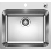 Blanco pomivalno korito SUPRA 500-IF/A INOX 18/10, z daljin. prim.