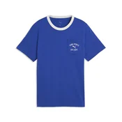 PUMA Varsity Tee Men, Clothing, Vivid Blue, XS