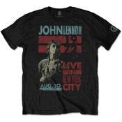 John Lennon Live In New York City Black XL Majica