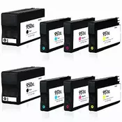 Komplet kompatibilnih kartuš 2 × HP 950XL + 6 × HP 951XL