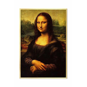 Reprodukcija Leonadro Da Vinci, Mona Lisa, 63 x 93 cm