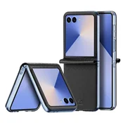 Dux Ducis Ovitek Bril Series za Samsung Galaxy Z Flip7 5G - črno usnje