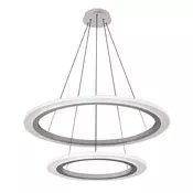 Rabalux 2429 - LED Lestenec ADRIENNE LED/62W/230V srebrni