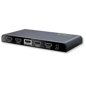 *AV HDMI 2.0 razdelilnik 1x4 UHD 4Kx2K 3D AC napajalnik
