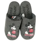 Kucne papuce MICKEY MOUSE, tamno sive - razlicite velicine Velicina: 36 - 37