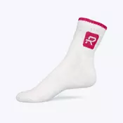 Rang Ženske carape Classic middle chubby, Bele