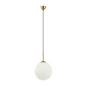 ITALUX PND-5578-1L-BRO - Luster na sajli DEORE 1xE27/40W/230V bronza