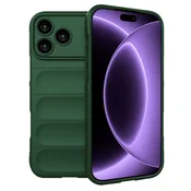 TPU gel ovitek Techsuit Magic Shield za iPhone 17 Pro/18 Pro - green