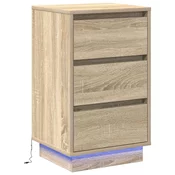 Nocni ormar Sonoma hrast 39 x 34,5 x 65 cm Konstruirano drvo