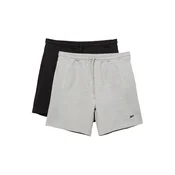 Pull&Bear Hlače STWD  siva / črna