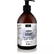 LaQ Goat From Poznaň osvežujoč gel za prhanje 8 v 1 z izvlečkom navadnega hmelja 500 ml
