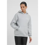 Womens hoodie Lost Flowers gray
