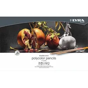 Lyra Rembrandt Polycolor Metal Box Komplet barvnih svinčnikov Mešajte 36 Kosov