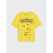 Sinsay - Majica sa printom Pokemon - žuto