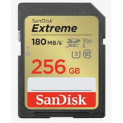 Sandisk SD 256GB Extreme V30 (R:180/W:130MB/s)