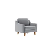 Atelier del Sofa Fotelja Robin 1, Svetlosiva
