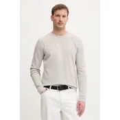 BOSS Majica z dolgimi rokavi Tempesto 50520725 Bež Regular Fit