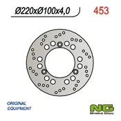 shumee Sprednji zavorni disk NG Suzuki Burgman 125/250 02-05 (220X100X4) 3 luknje SR.10.5