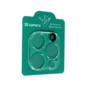 Zaščita kamere za Apple iPhone 12 Pro Max Teracell, 3D Full Cover, prozorna