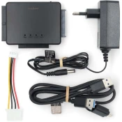 HDADIS110BK USB3.2 za 2.5-3.5 HDD, IDE + SATA Adapter