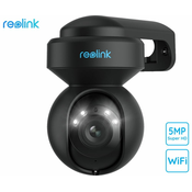 Reolink E1 Outdoor IP kamera, Wi-Fi, črna