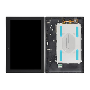 Lenovo TAB 2 A10-70 - LCD zaslon + steklo na dotik + okvir (Black) TFT