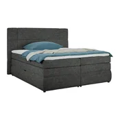 Boxspring Krevet Palace 160/200 cm , grafitno siva