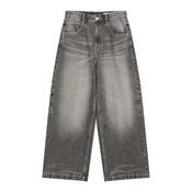 Bershka Kavbojke  siv denim