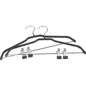 SET VEŠALICA 2/1 metal crna