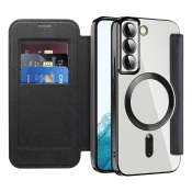 Etui SmartMag Book z Magsafe tehnologijo in RFID denarnico za Samsung Galaxy S22 - black