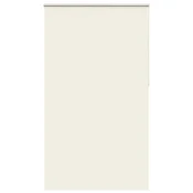 Vidaxl Zatemnitvena rolo senčila umazano bela 125x230 cm, širina blaga 121,6 cm, poliester