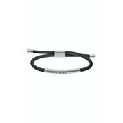 Zapestnica Armani Exchange AXG0041040 Črna
