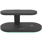 CANYON wireless charger WS-501 15W 5in1 UV Black