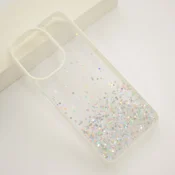 Maska Frame Glitter za Xiaomi Redmi 13C 4G/ Poco C65 4G bela