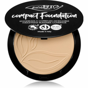 puroBIO Cosmetics Compact Foundation kompaktni puder u prahu SPF 10 nijansa 01 9 g