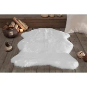 Conceptum Hypnose Tepih Faux Fur Post, 70 x 100cm, Beli