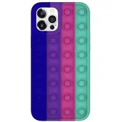 MG Pop It silikonski ovitek za iPhone 12/12 Pro, multicolor