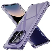 TPU gel ovitek Techsuit Shockproof za Xiaomi Redmi Note 14 Pro Plus 5G - smoke black