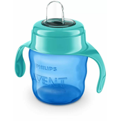 Šalica za lagani prijelaz s ruckama Philips Avent, 200 ml, za djecaka