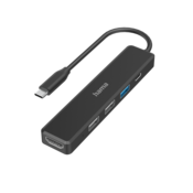 HAMA USB-C HUB, 5 vrat