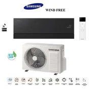 Klimatska naprava SAMSUNG AR70H12C1ABNEU/AR70H12C1AWXEU WIND-FREE PREMIERE BLACK + montaža na ključ z nosilnimi konzolami!