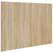 Vidaxl Posteljno vzglavje sonoma hrast 120x1,5x80 cm konstruiran les