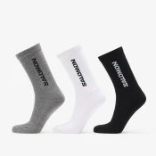 Salomon Everyday Crew Socks 3-Pack Black/ White S
