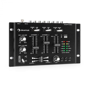 Auna Pro Pro TMX-2211 MKII DJ-Mixer  - Crna