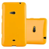 Cadorabo CADORABO Ohišje, združljiv z Nokia v Jelly Yellow - Zaščitni pokrov, narejen iz fleksibilnega silikona TPU, (20586996)